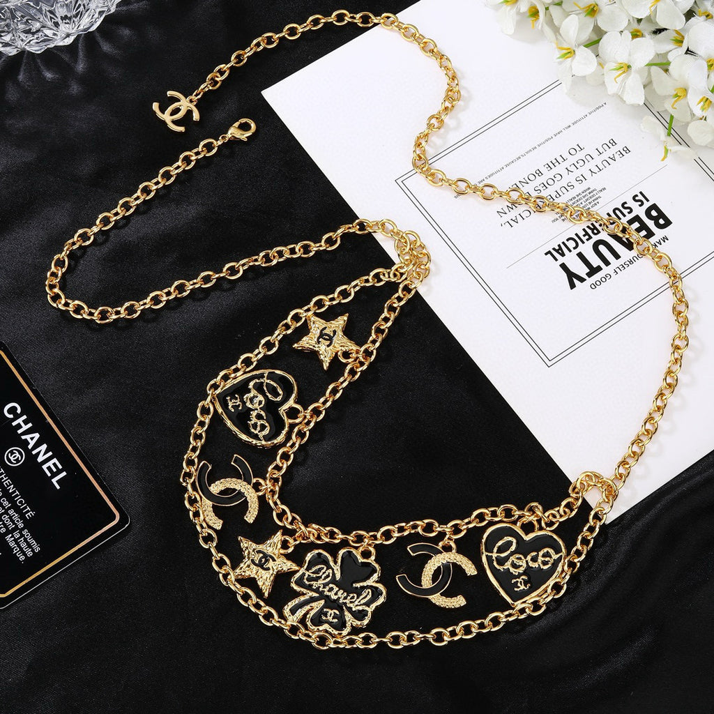 Chanel Gold-Tone Layered CC Chain Belt - album image 6