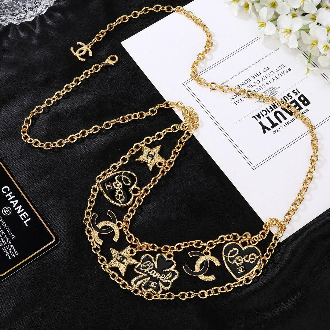 Chanel Gold-Tone Layered CC Chain Belt - album image 6