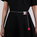 Chanel CC and Pink Bead Chain Belt - album image 1