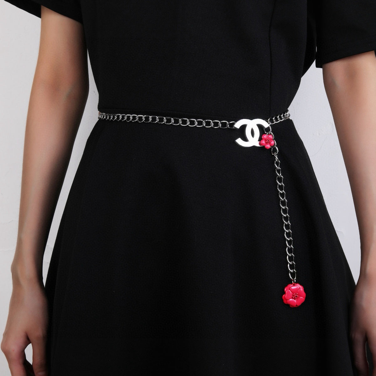 Chanel CC and Pink Bead Chain Belt - album image 1