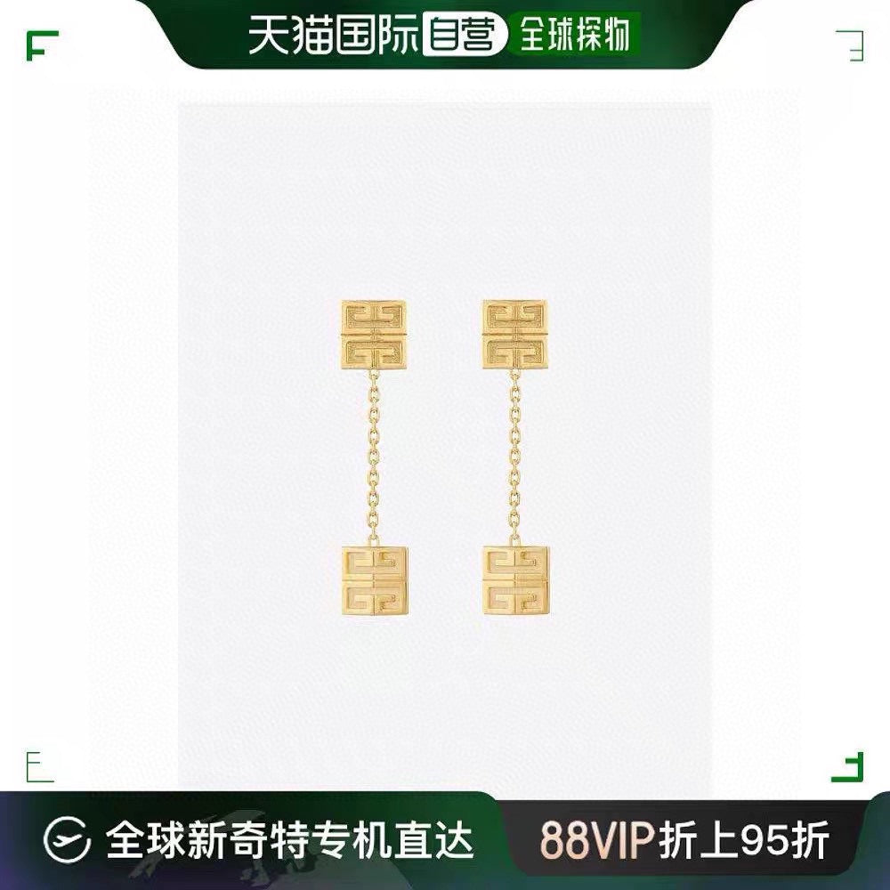 Givenchy Gold-Tone 4G Double-Emblem Chain Earrings - product image 5