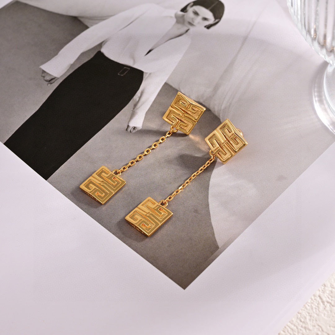 Givenchy Pendant Stud Earrings - album image 1