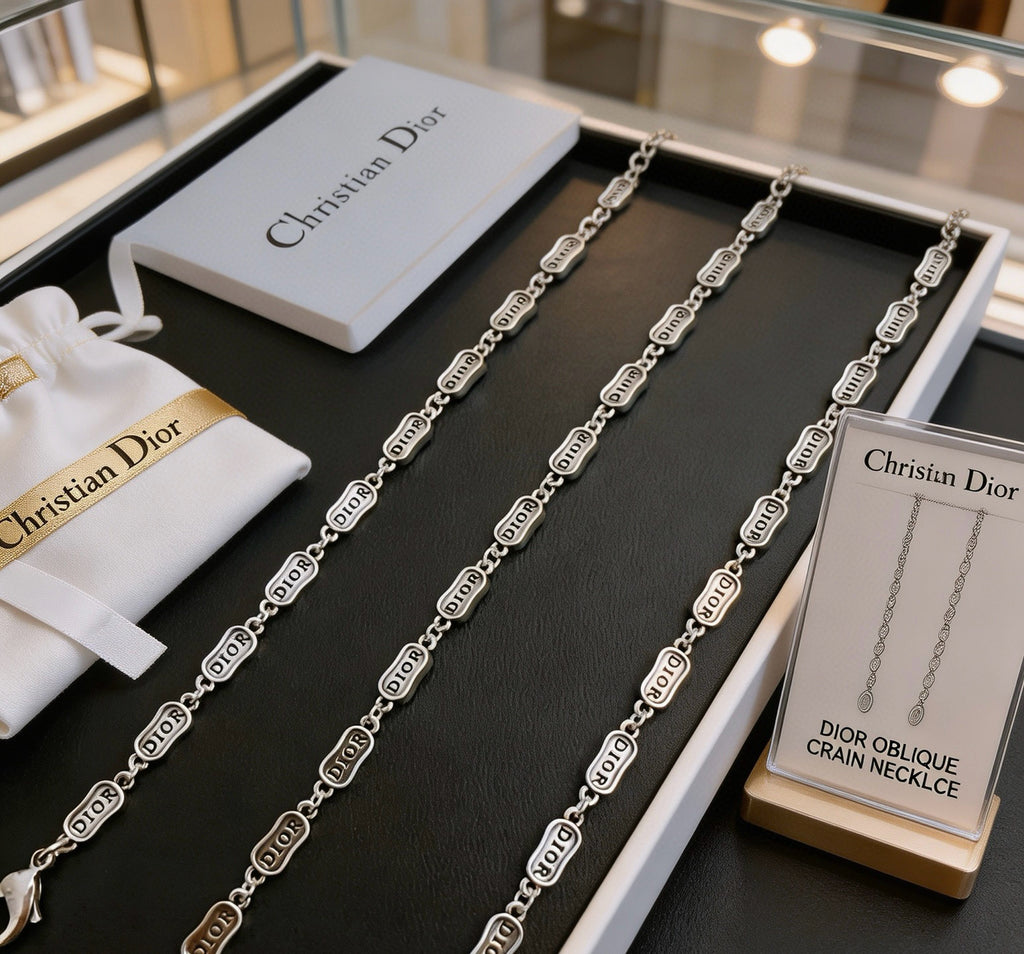 Dior Silver-Tone Rectangular-Link Jewelry - product image 17