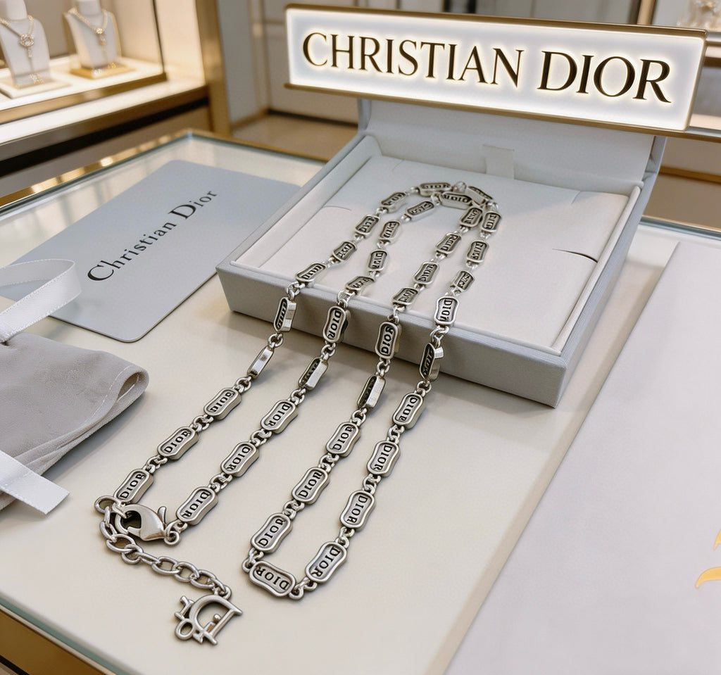 Dior Silver-Tone Rectangular-Link Jewelry - product image 14