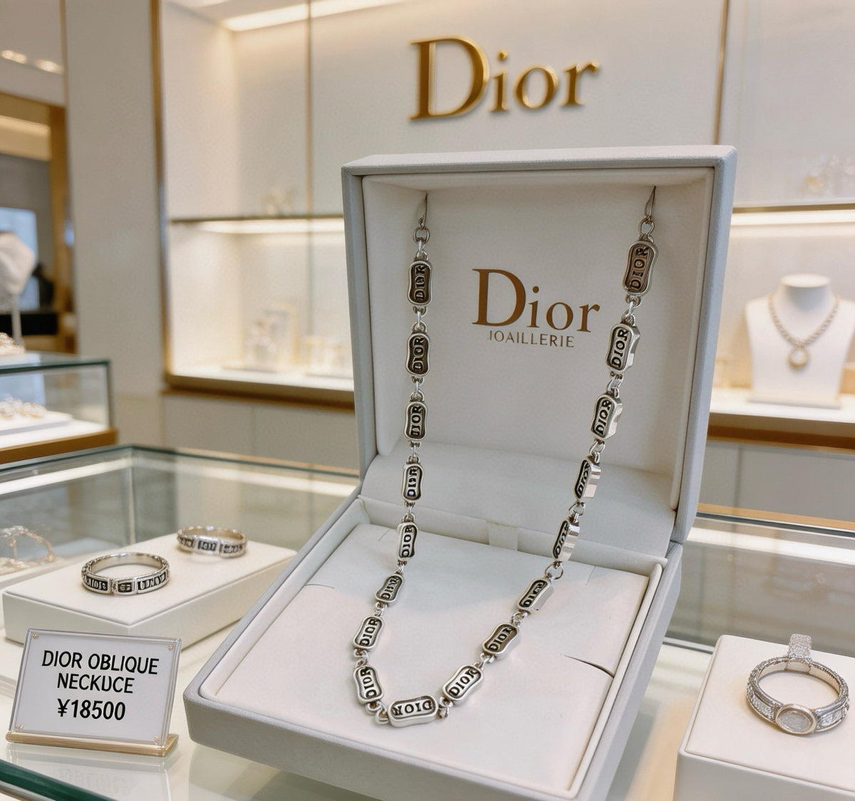 Dior Silver-Tone Rectangular-Link Jewelry - product image 12