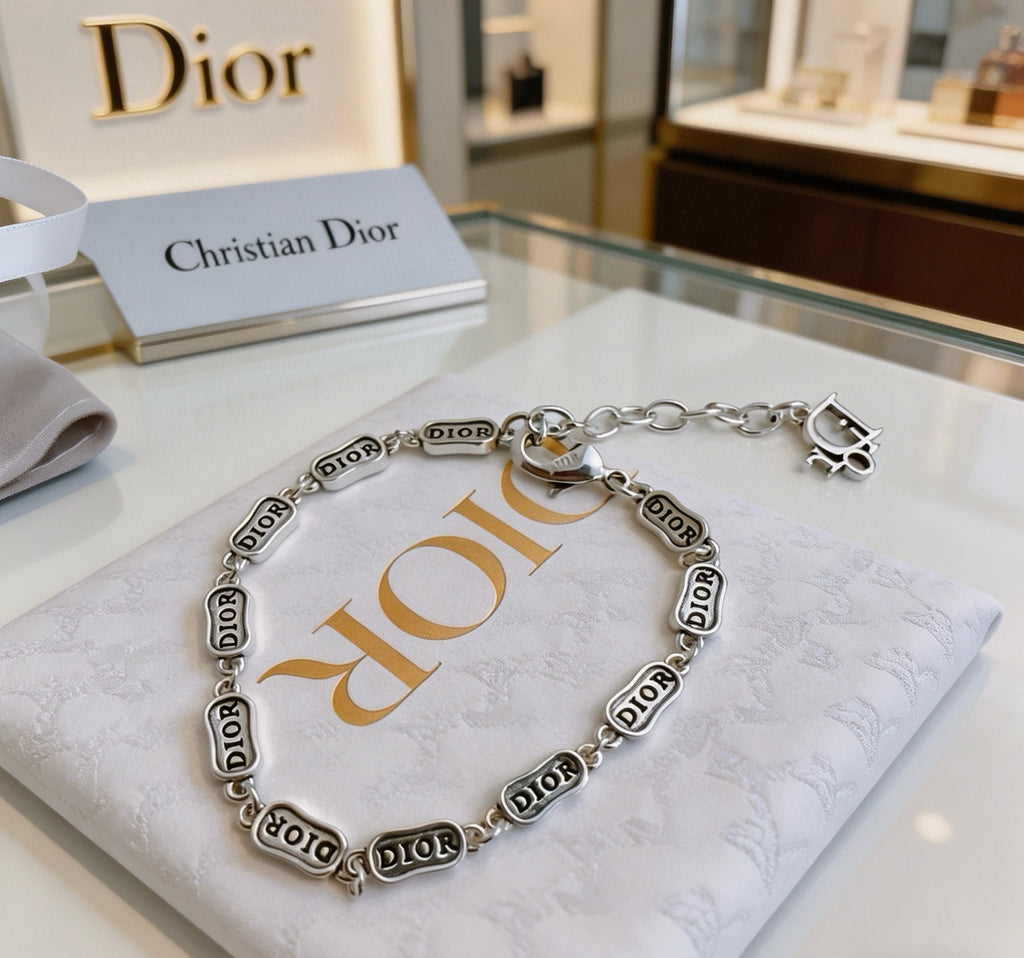 Dior Silver-Tone Rectangular-Link Jewelry - product image 9