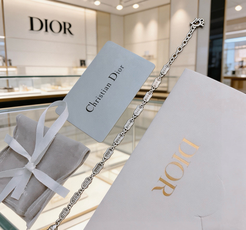 Dior Silver-Tone Rectangular-Link Jewelry - product image 2