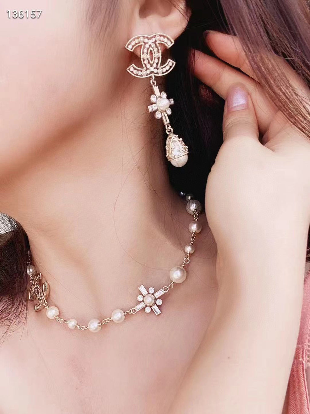 Chanel Gold-Tone Earrings - album image 6