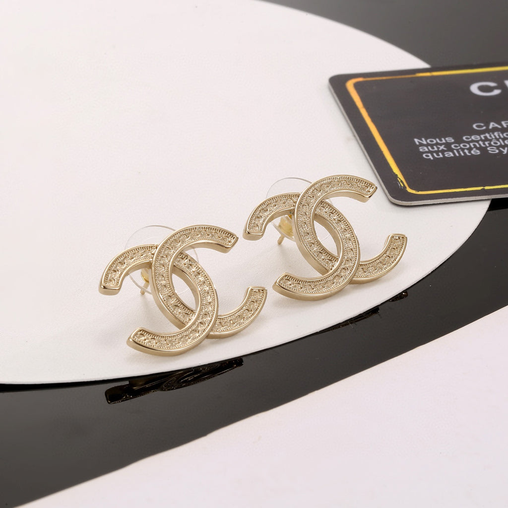 Chanel Gold-Tone Earrings - album image 4