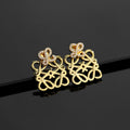 Loewe Double Anagram Drop Earrings - product image 1