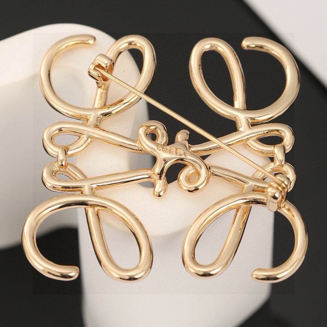 Loewe Open Anagram Brooch - product image 6