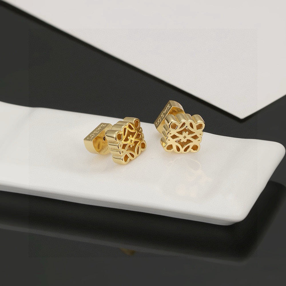 Loewe Petite Anagram Square Stud Earrings - product image 5