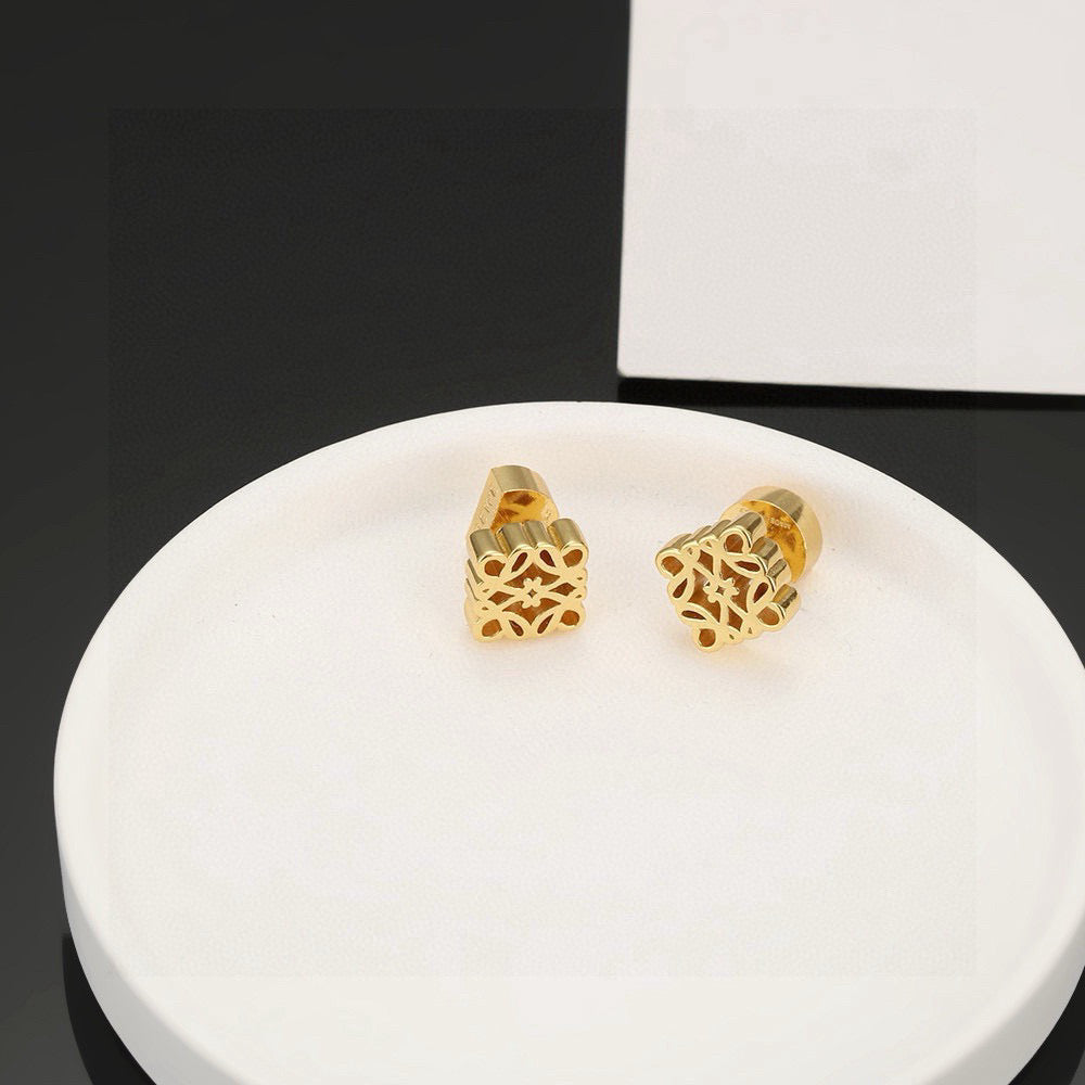 Loewe Petite Anagram Square Stud Earrings - product image 8