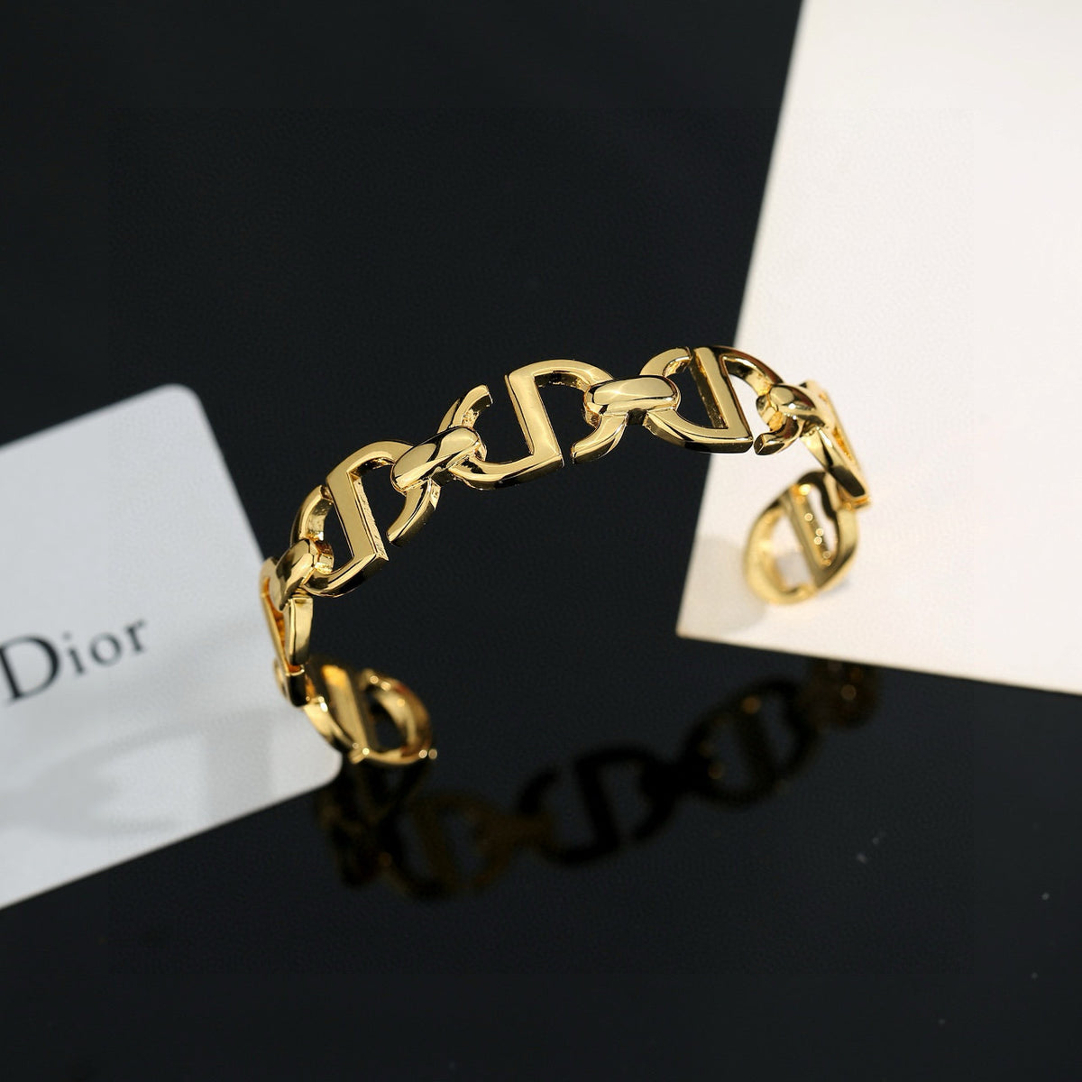 Dior CD Open-Link Cuff Bracelet - product image 6