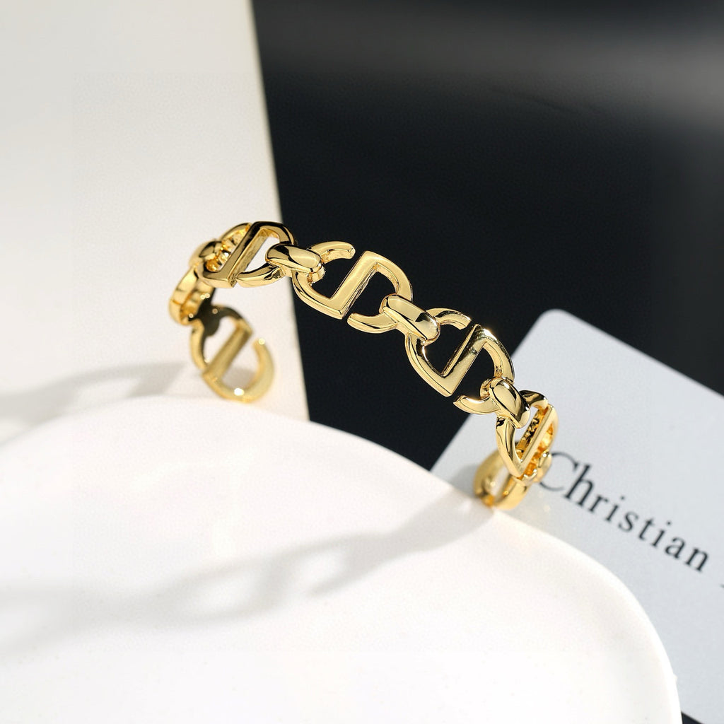 Dior CD Open-Link Cuff Bracelet - product image 2