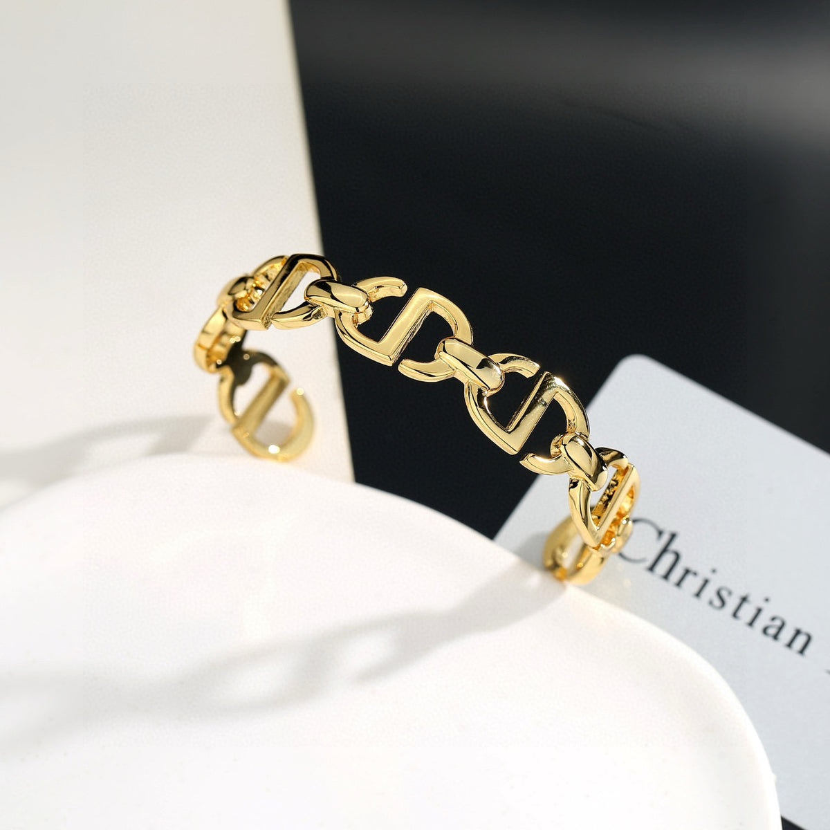 Dior CD Open-Link Cuff Bracelet - product image 2