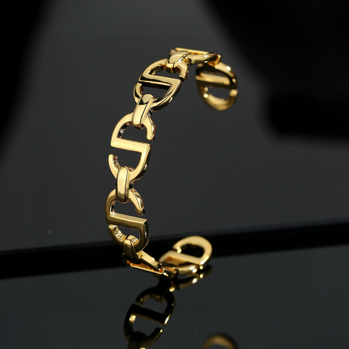 Dior CD Open-Link Cuff Bracelet - product image 4