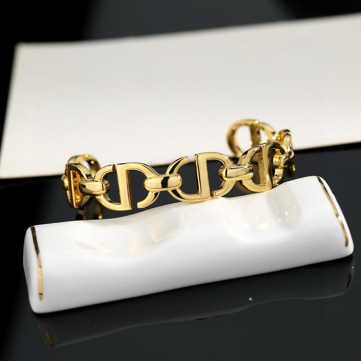 Dior CD Open-Link Cuff Bracelet - product image 7