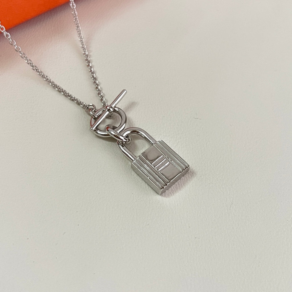 Hermès Silver-Tone Double Anchor-Link Necklace - album image 6