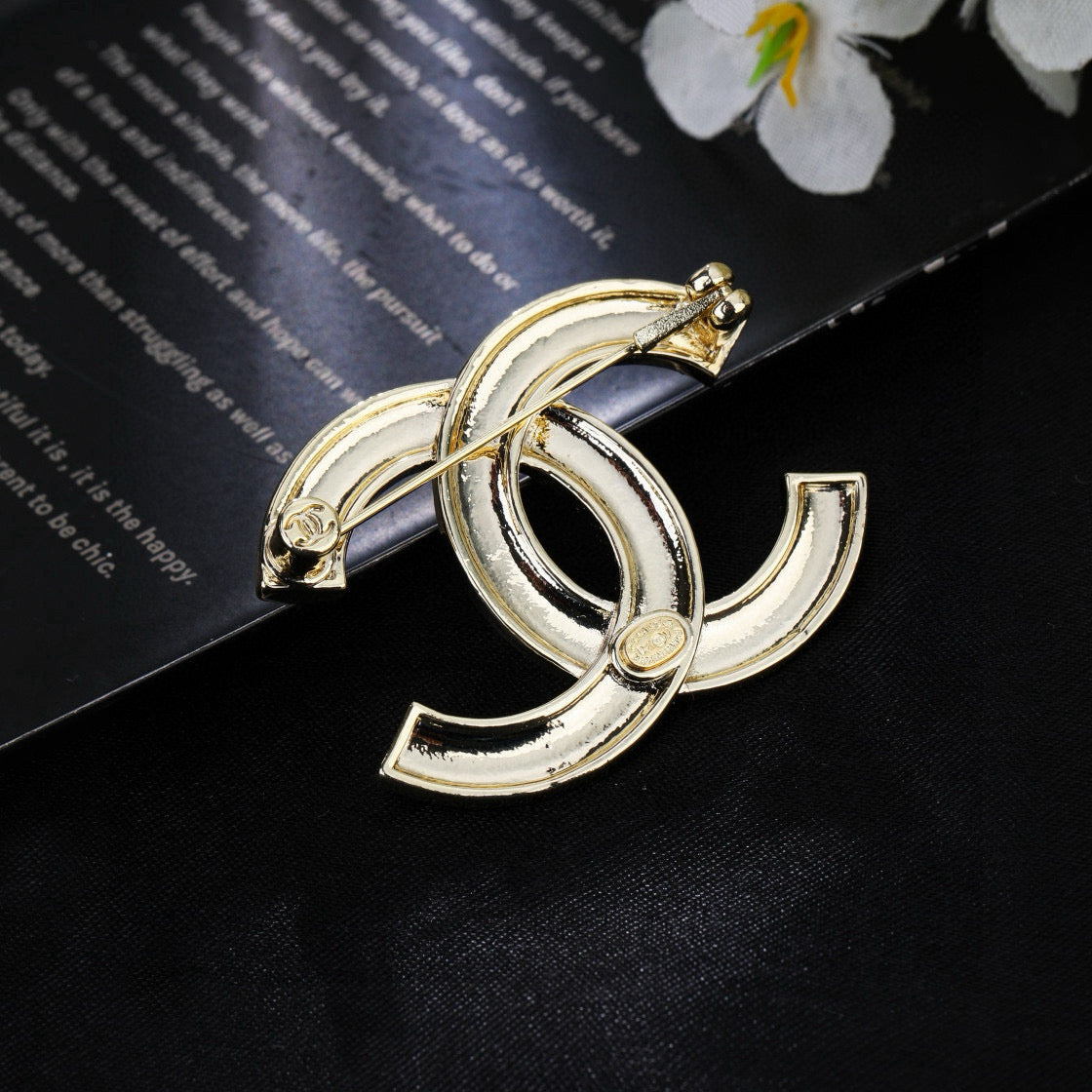 Chanel Interlocking C Multicolor Brooch - album image 6