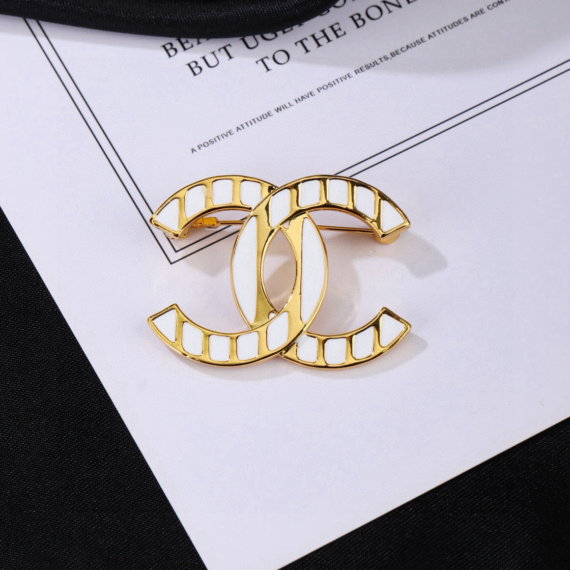 Chanel Interlocking C Brooch - album image 1
