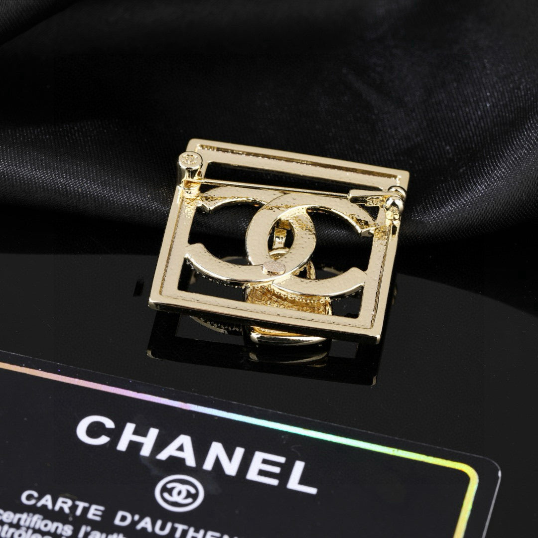 Chanel Interlocking C Padlock Brooch - album image 7