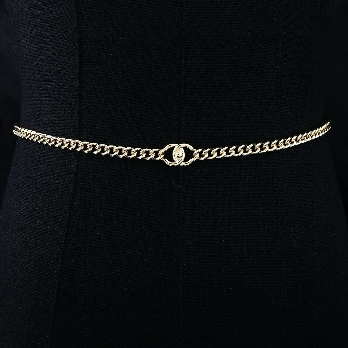 Chanel Slim Gold-Tone CC Chain Belt - album image 8