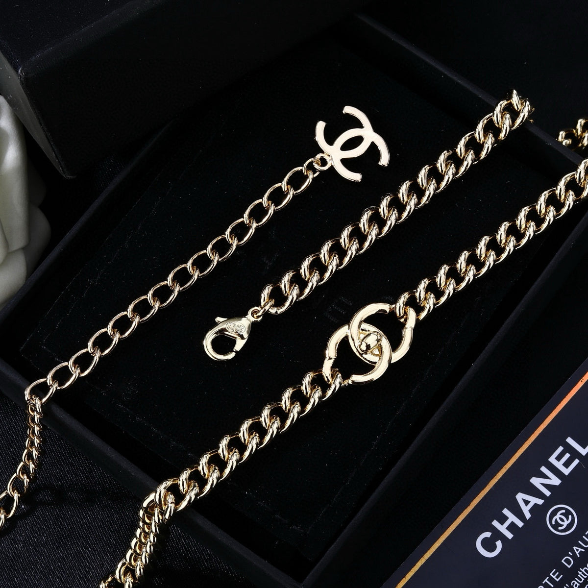 Chanel Slim Gold-Tone CC Chain Belt - album image 7