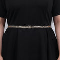 Chanel Black Leather Chain Belt - album image 1