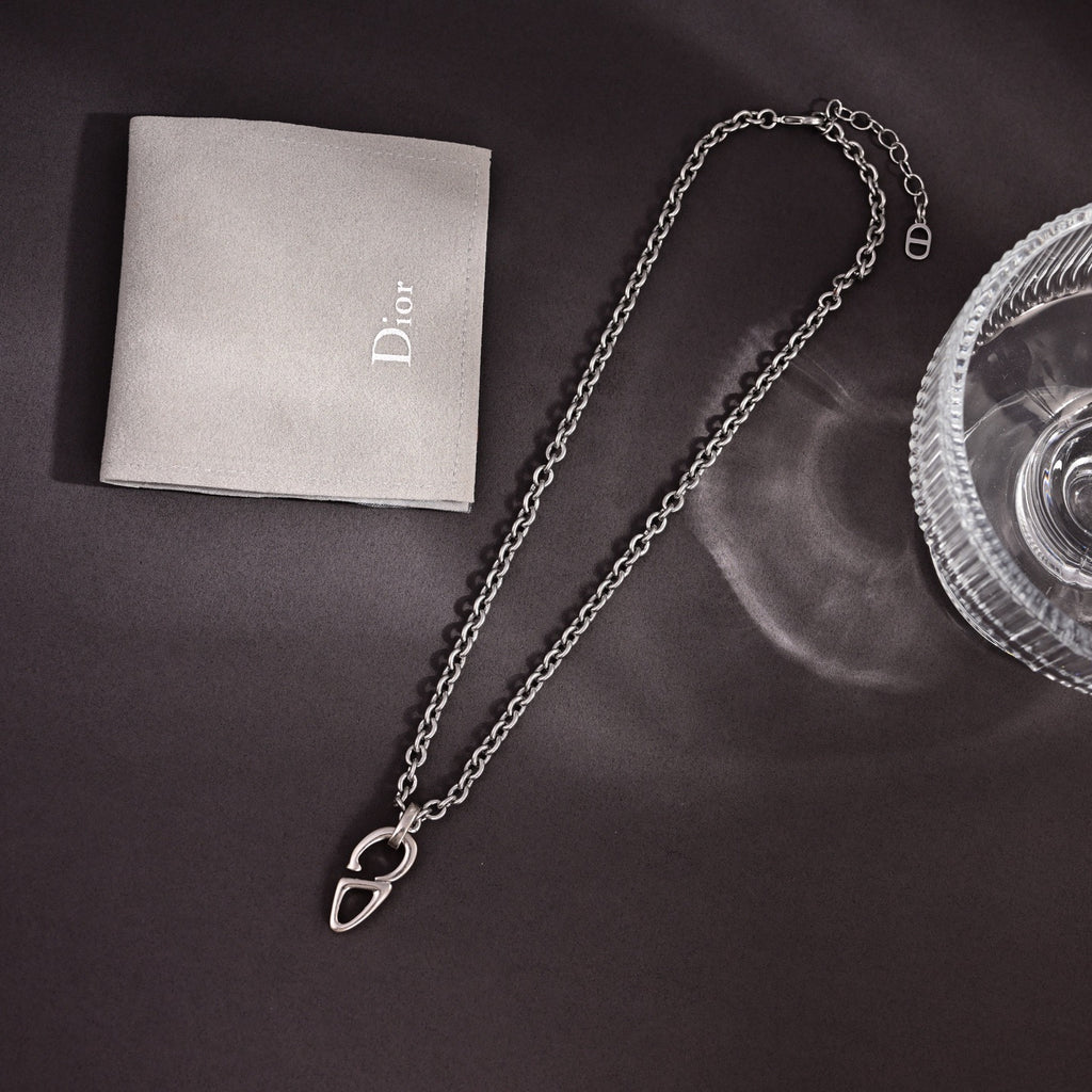 Dior Fine Drop Pendant Necklace - product image 2