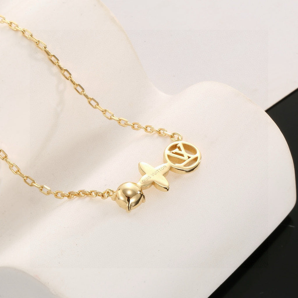Louis Vuitton LV Letter Necklace - album image 2