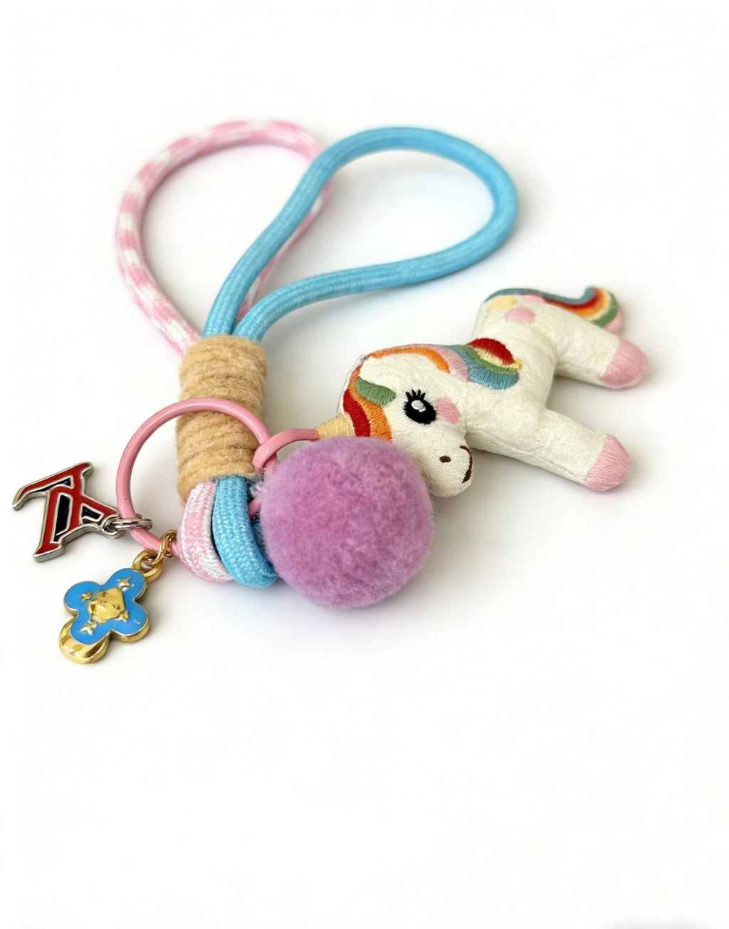 Louis Vuitton Pastel Braided Horse Bag Charm - album image 2
