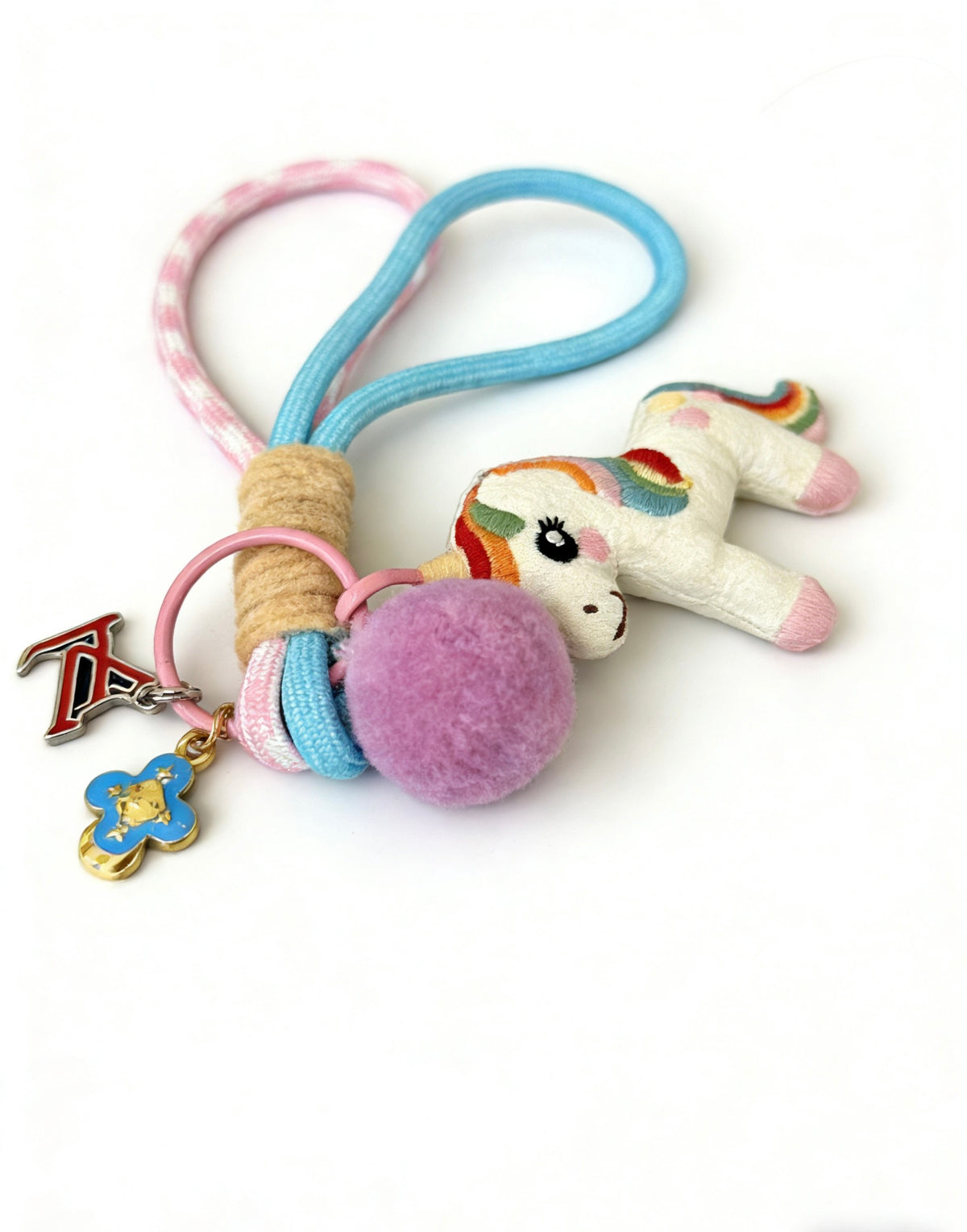 Louis Vuitton Pastel Braided Horse Bag Charm - album image 2