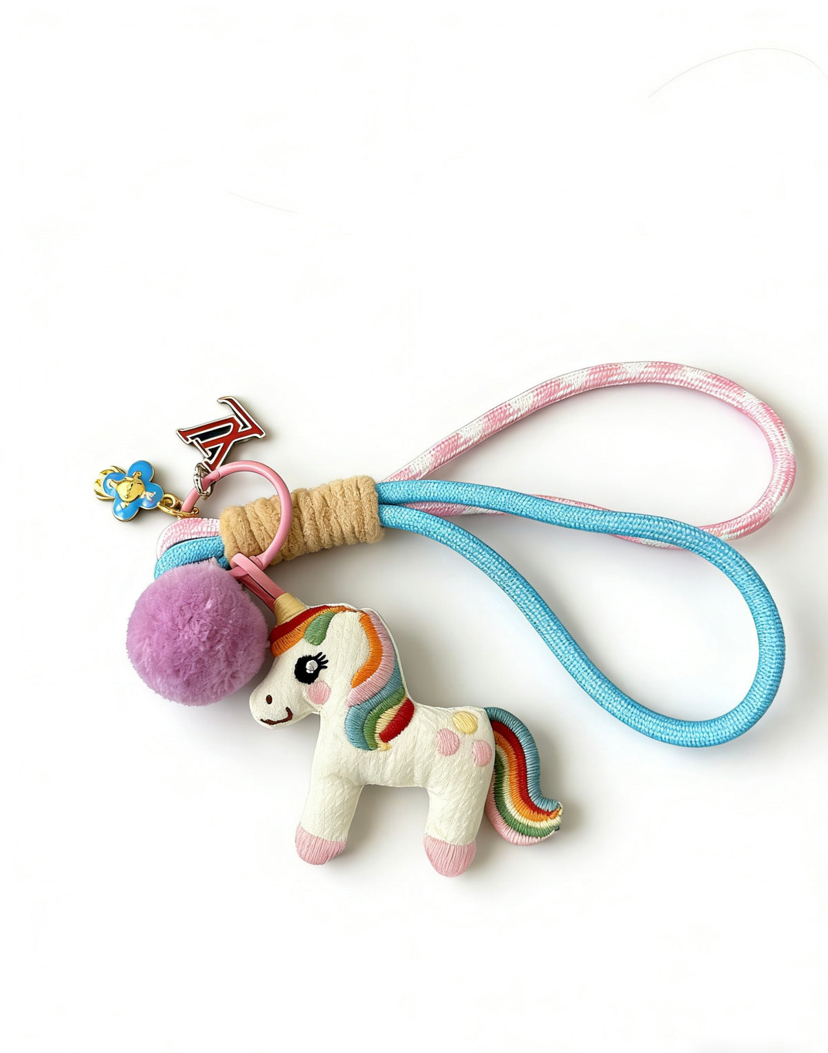 Louis Vuitton Pastel Braided Horse Bag Charm - album image 1