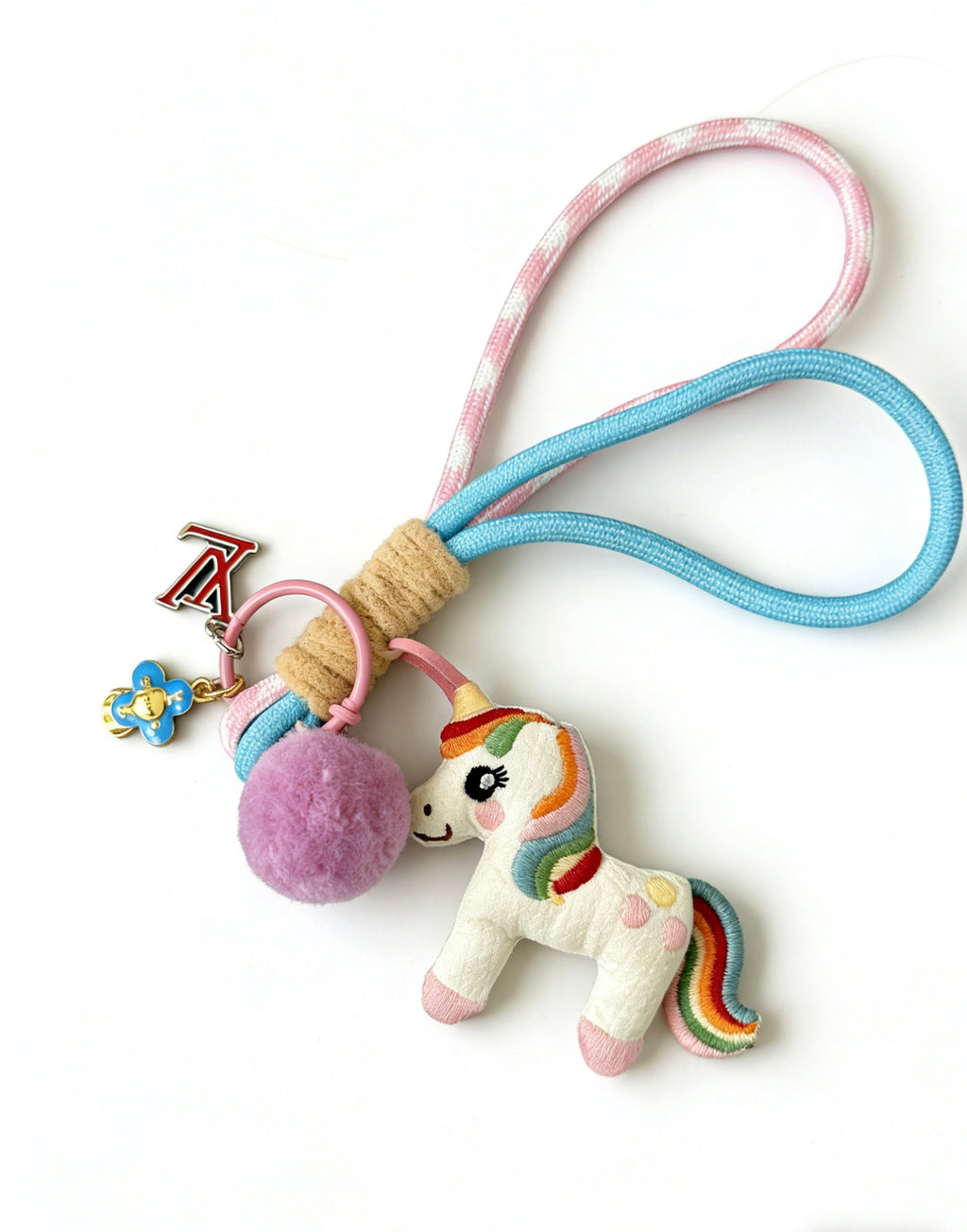 Louis Vuitton Pastel Braided Horse Bag Charm - album image 3
