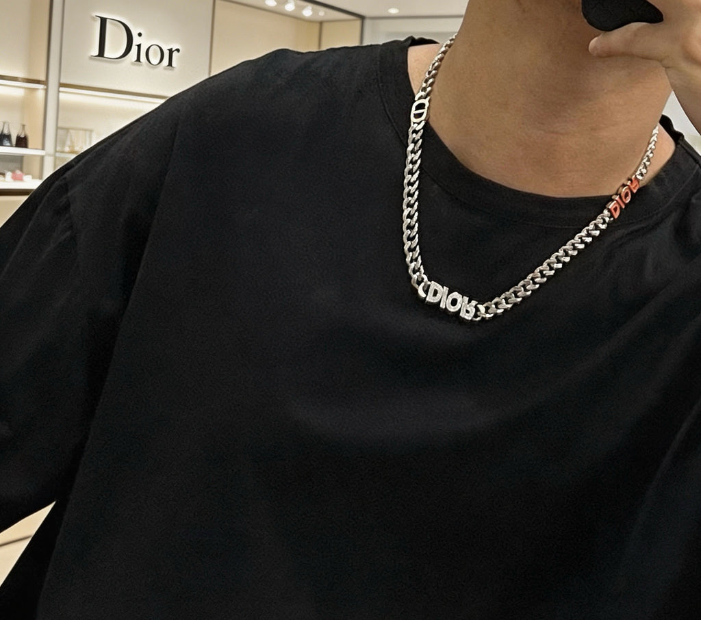 Dior Colored Disc Heavy Chain Necklace - product image 3