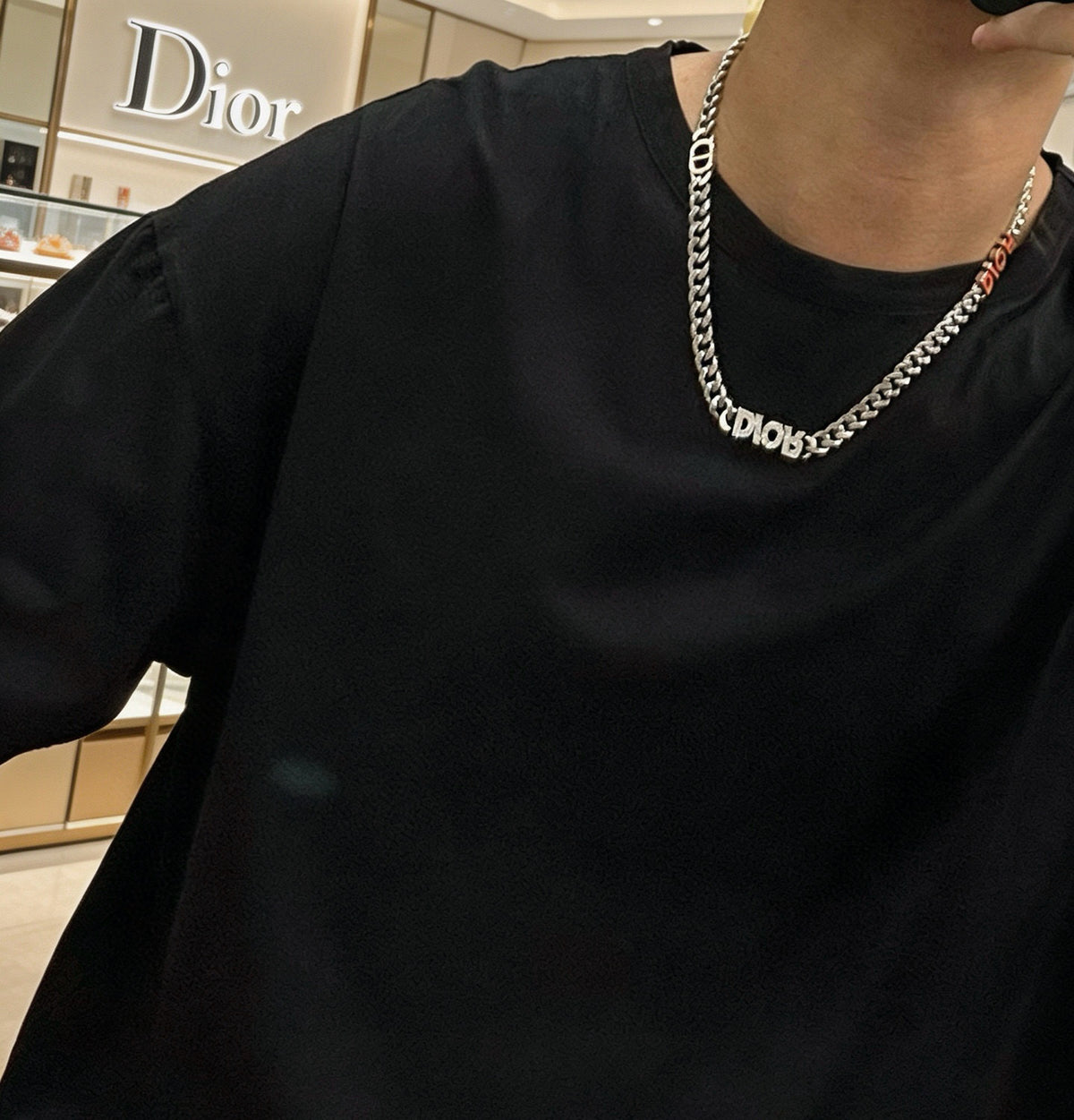 Dior Colored Disc Heavy Chain Necklace - product image 8
