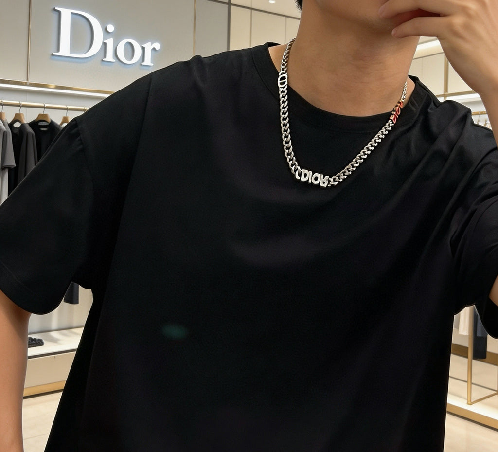 Dior Colored Disc Heavy Chain Necklace - product image 6