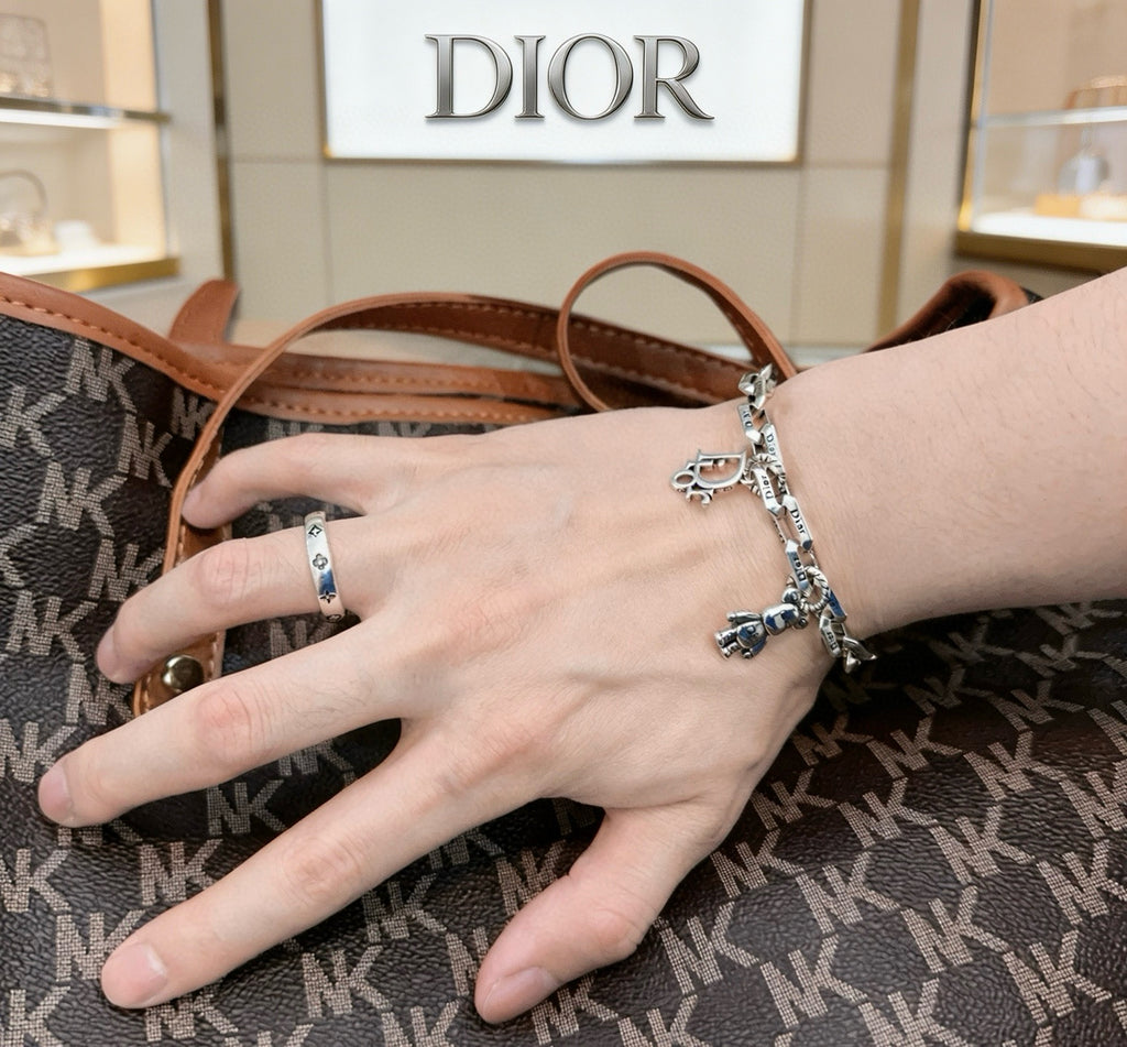 Dior Chunky Chain Charm Bracelet - product image 7