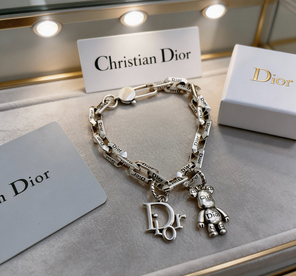 Dior Chunky Chain Charm Bracelet - product image 1