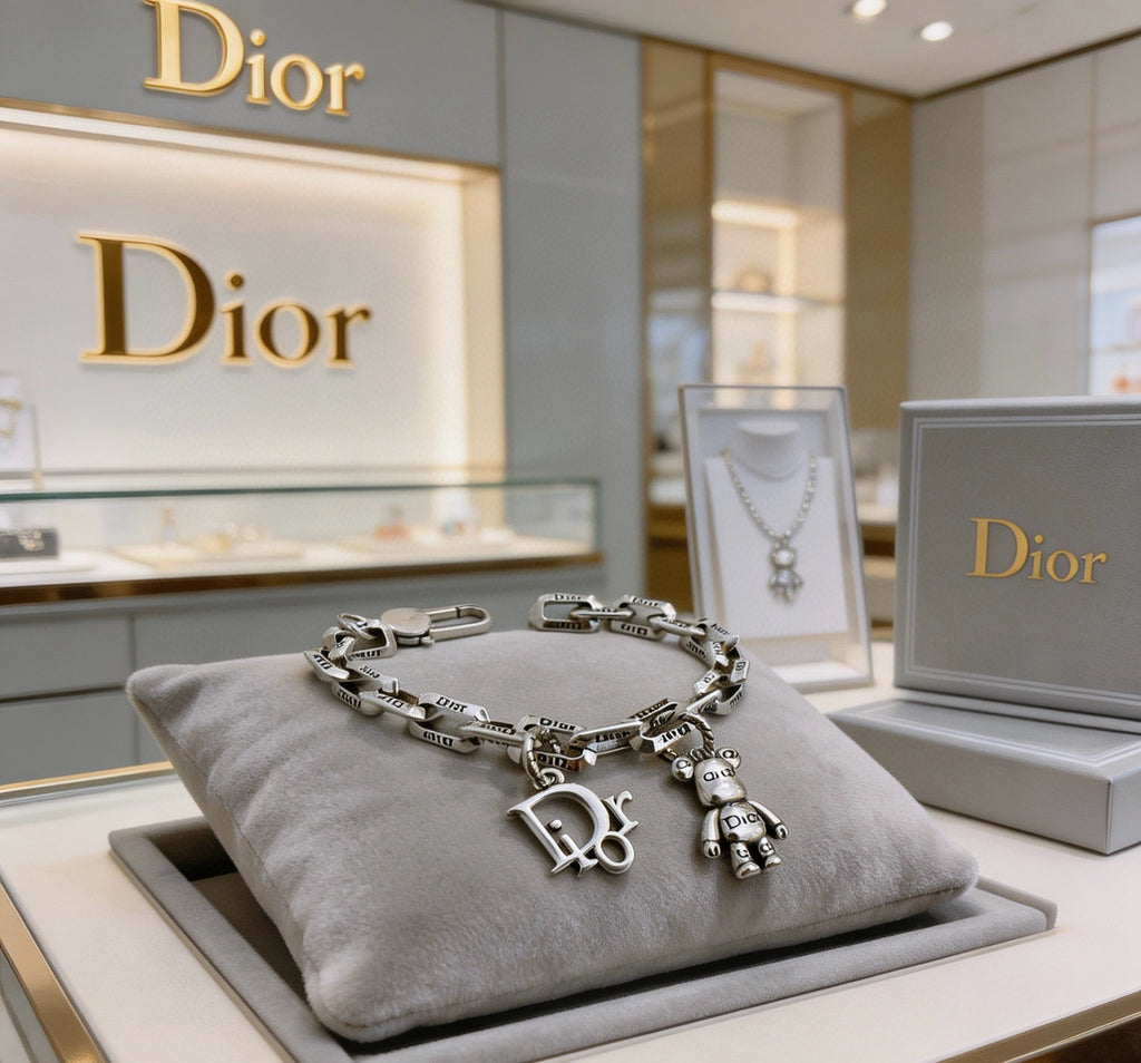 Dior Chunky Chain Charm Bracelet - product image 2