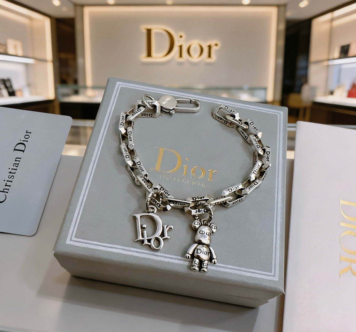 Dior Chunky Chain Charm Bracelet - product image 6
