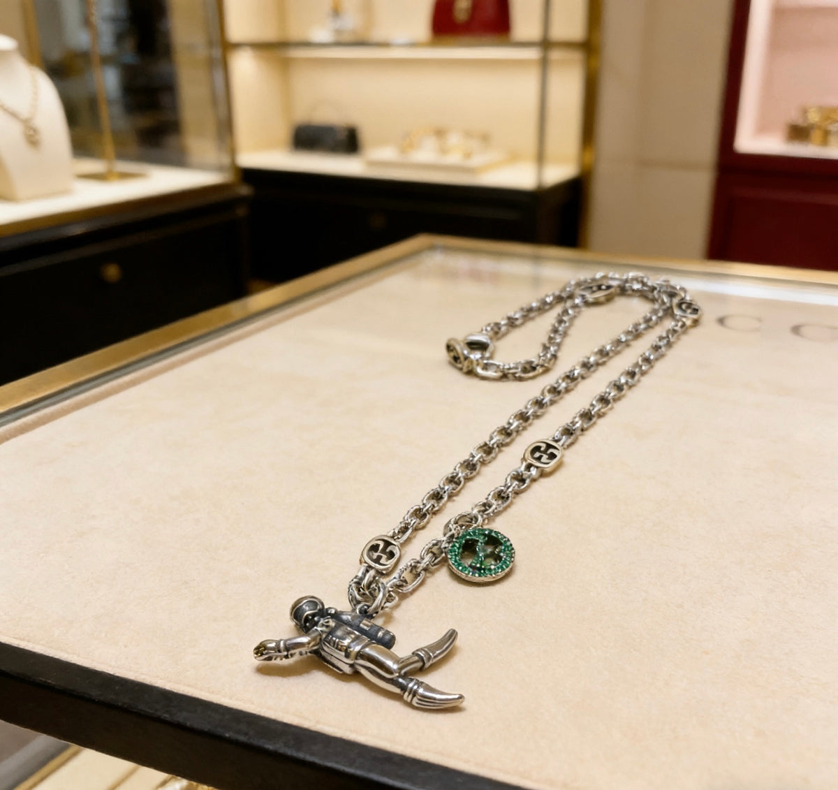 Gucci Anger Forest Interlocking G Chain Necklace - album image 5