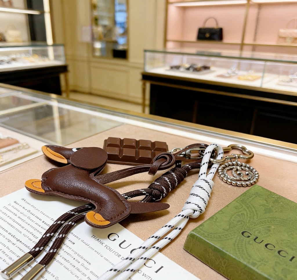 Gucci Anger Forest Interlocking G Key Keychain - album image 3