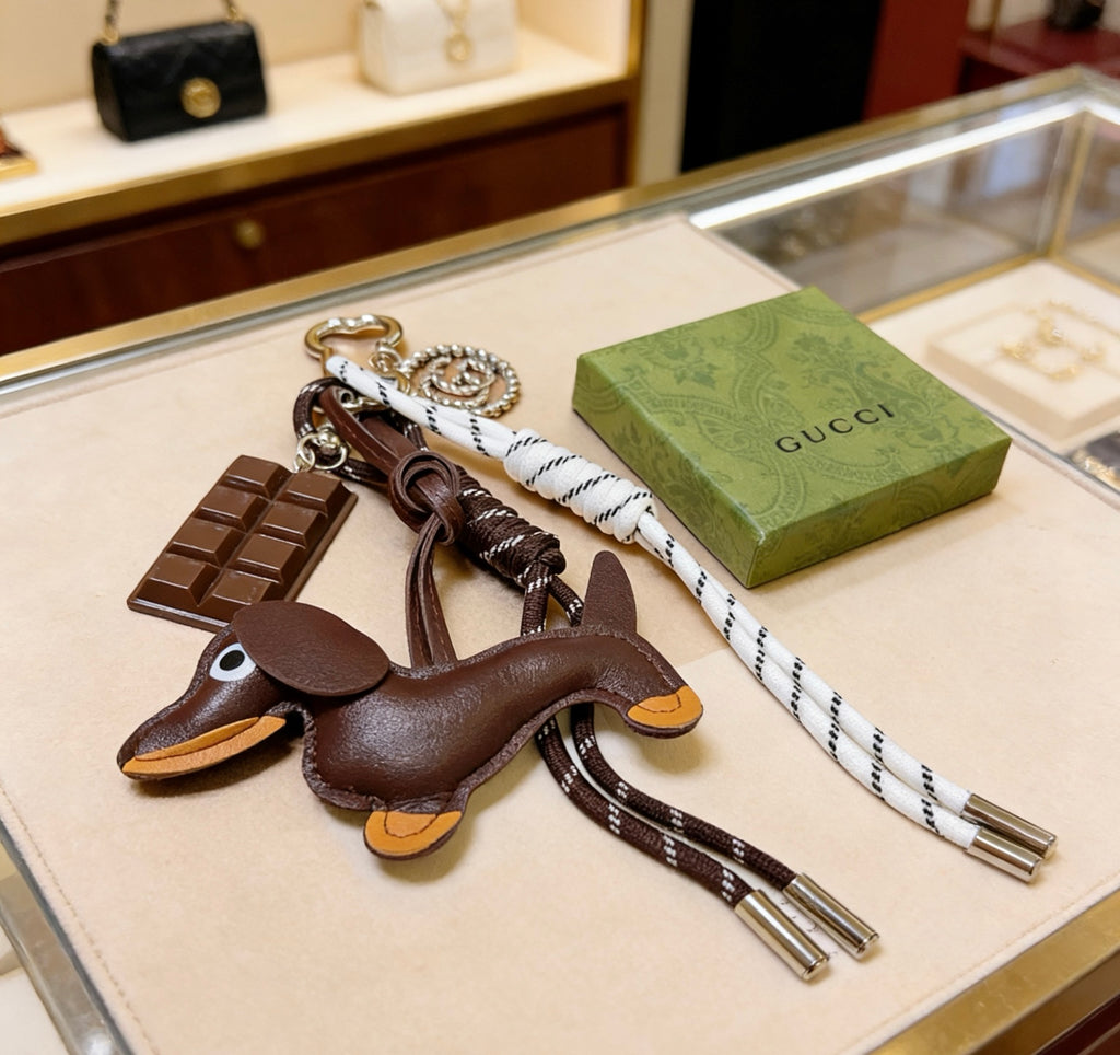 Gucci Anger Forest Interlocking G Key Keychain - album image 1