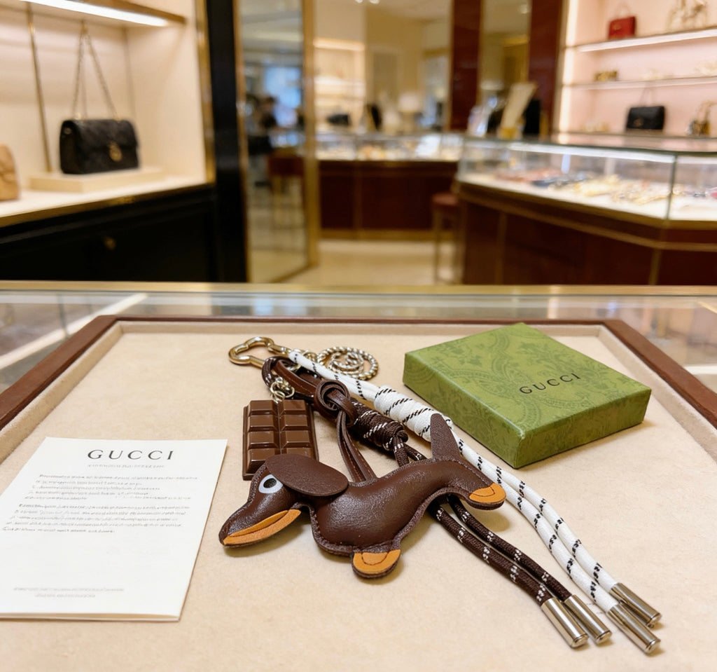 Gucci Anger Forest Interlocking G Key Keychain - album image 6