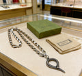 Gucci Anger Forest Interlocking G Antiqued Chain Necklace - album image 1