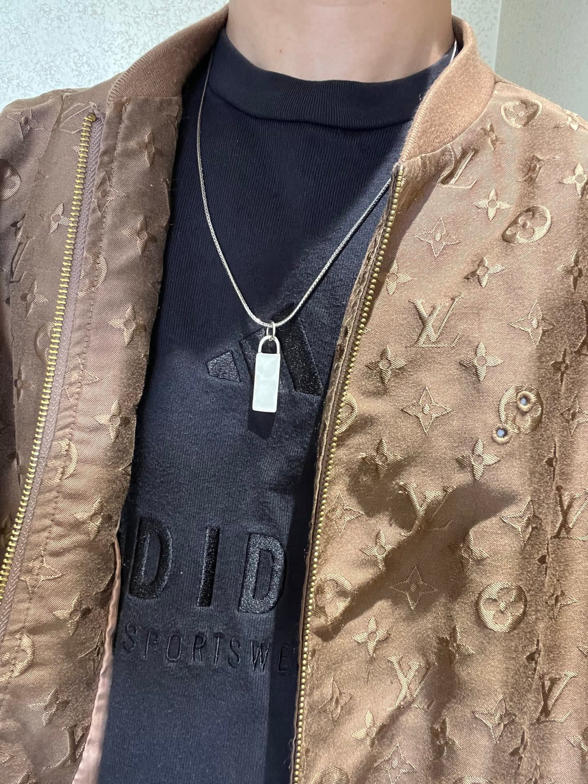Gucci Anger Forest Interlocking G Antiqued Chain Necklace - album image 4