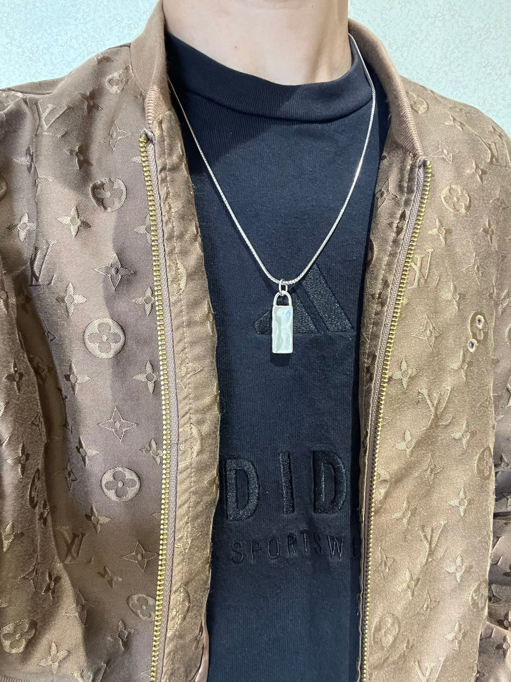 Gucci Anger Forest Interlocking G Antiqued Chain Necklace - album image 7