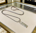 Gucci Anger Forest Interlocking G Antiqued Chain Necklace - album image 1